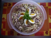 Spagettisalat - Tante Else - - Rezept