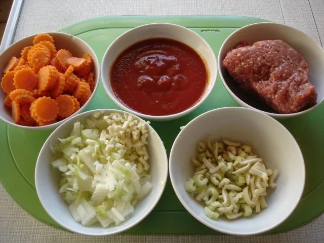 Rezept: Gemüse Bolognese mit Spaghetti Bild Nr. 3 Gemüse Bolognese mit Spaghetti - Rezept - Bild Nr. 3