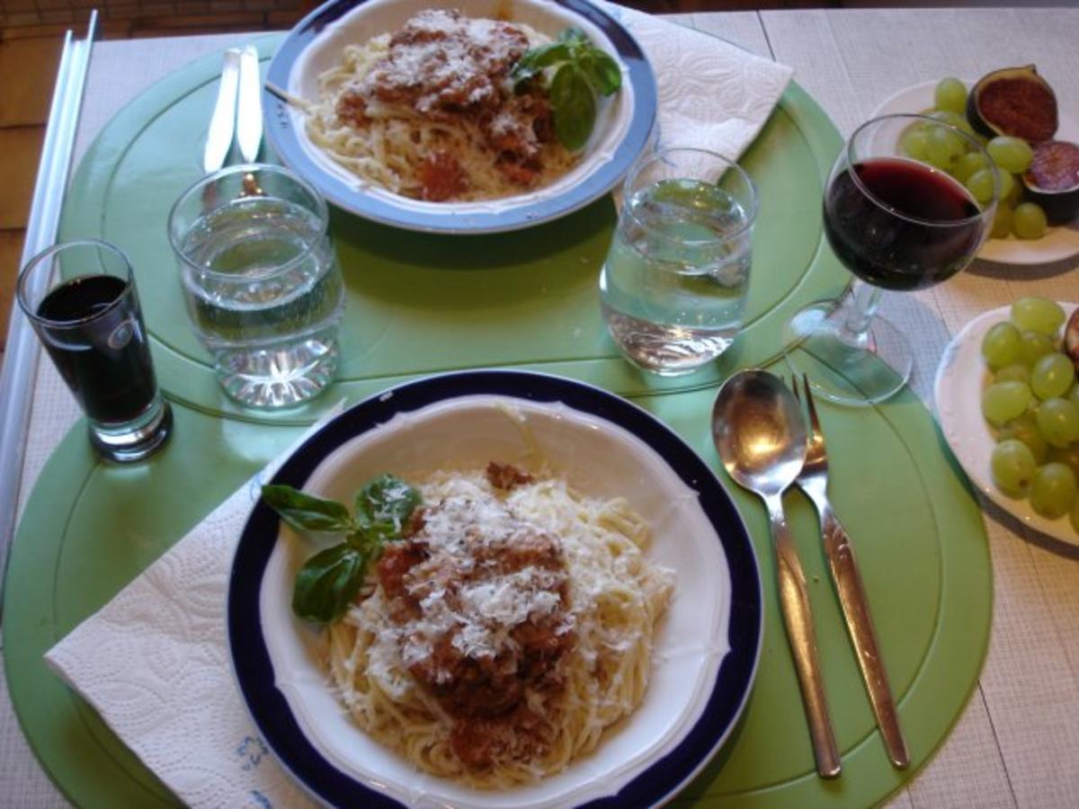 Gemüse Bolognese mit Spaghetti - Rezept - Bild Nr. 15