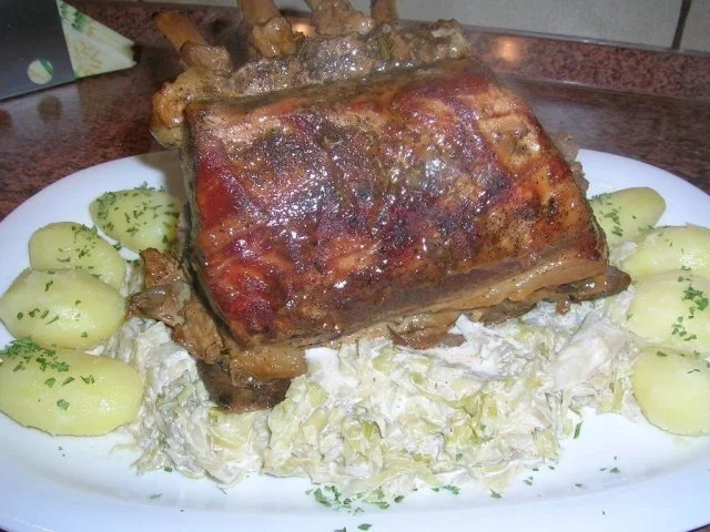 Kotelettbraten am Stück, mit Spitzkohl und Kartöffelchen (leckere Hausmannskost) - Rezept - Bild Nr. 7