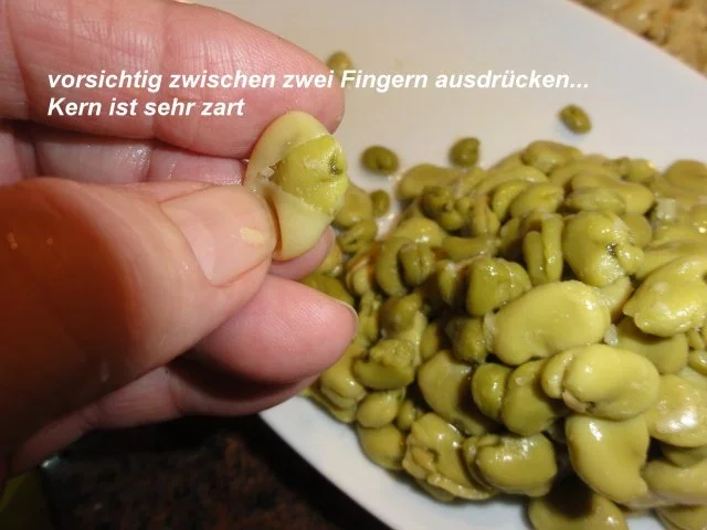 Rezept: Gemüse: JUNGE GROSSE BOHNEN ohne Schale Bild Nr. 2 Gemüse: JUNGE GROSSE BOHNEN ohne Schale - Rezept - Bild Nr. 2