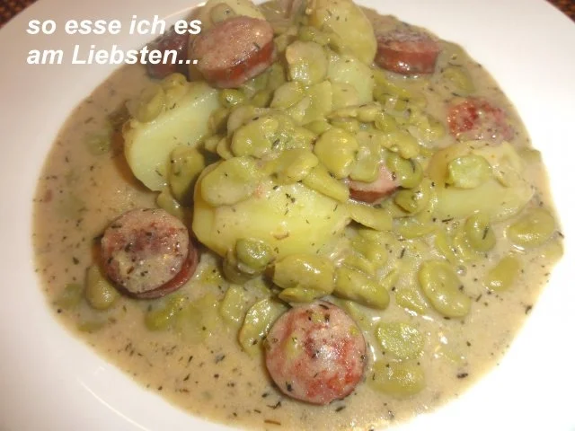 Rezept: Gemüse: JUNGE GROSSE BOHNEN ohne Schale Bild Nr. 5 Gemüse: JUNGE GROSSE BOHNEN ohne Schale - Rezept - Bild Nr. 5