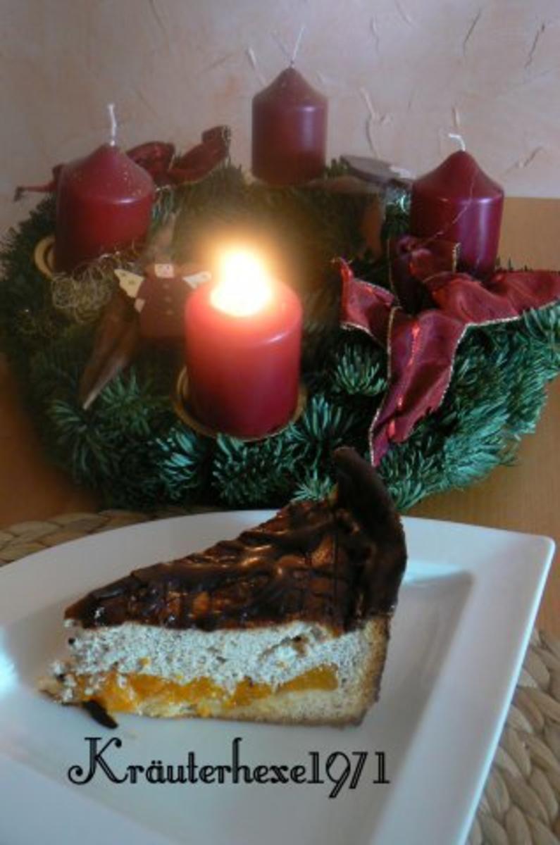 Bilder für weihnachtlicher Mandarinen-Schmandkuchen - Rezept