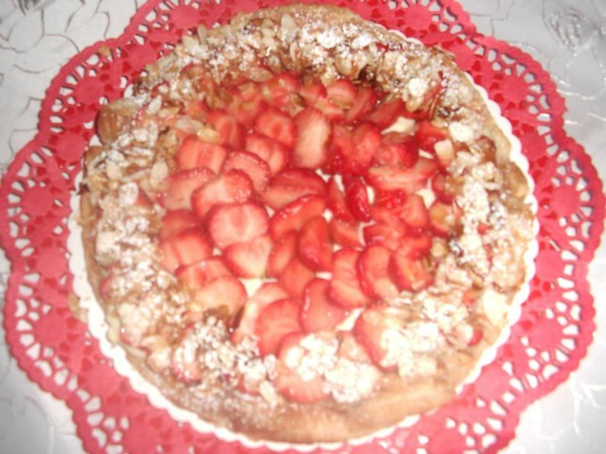 Erdbeer-Blätterteig-Torte - Rezept