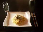 Spätzle Sahne-Pilz Meeting - Rezept