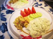 Schmandheringe mit Salatgarnitur ... - Rezept