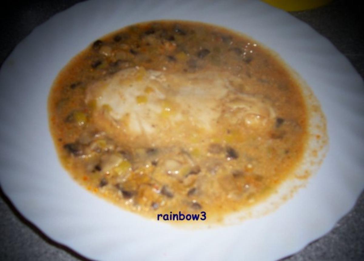 Kochen: Hähnchen-Schnitzel in einer Champignon-Porree-Sauce - Rezept ...