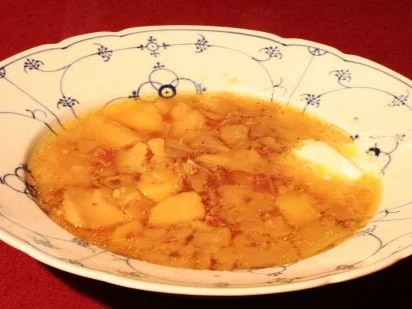 Angeliter Weißkohl-Hack-Kartoffeleintopf - Rezept