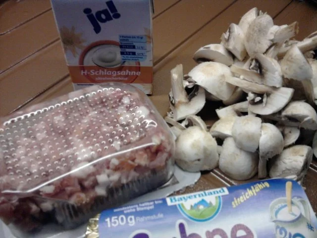 Käse-Pilz-Sosse - Rezept - Bild Nr. 2