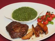 Rinderfilet mit Blattspinat und Coke-Potatoes - Rezept