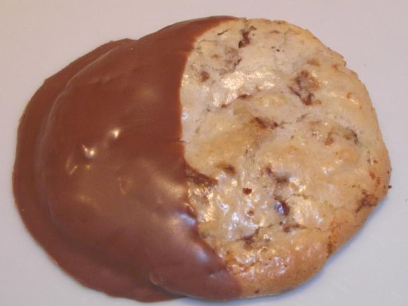 Schoko-Mandel-Makronen - Rezept mit Bild Schoko-Mandel-Makronen - Rezept mit Bild