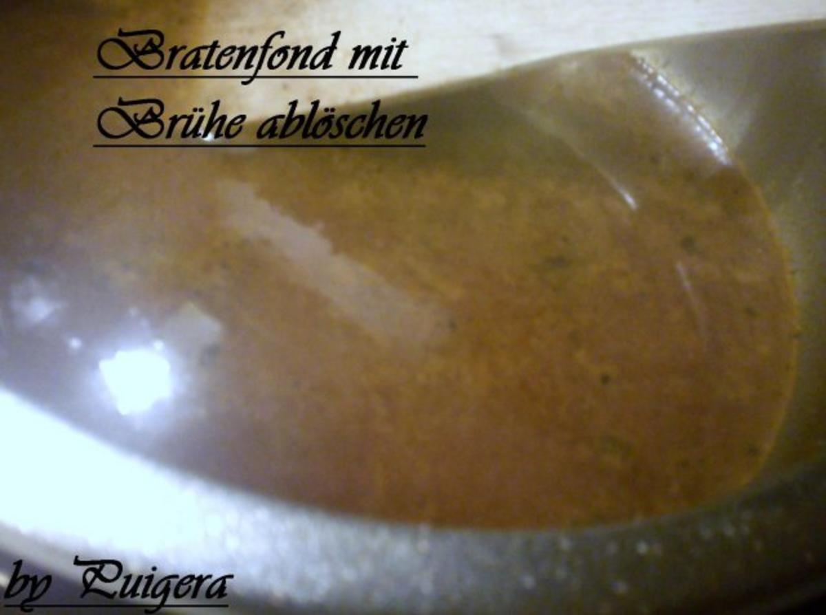 Mein Schweinerückenbraten an Semmelknödel und Rotkohl - Rezept - Bild Nr. 3