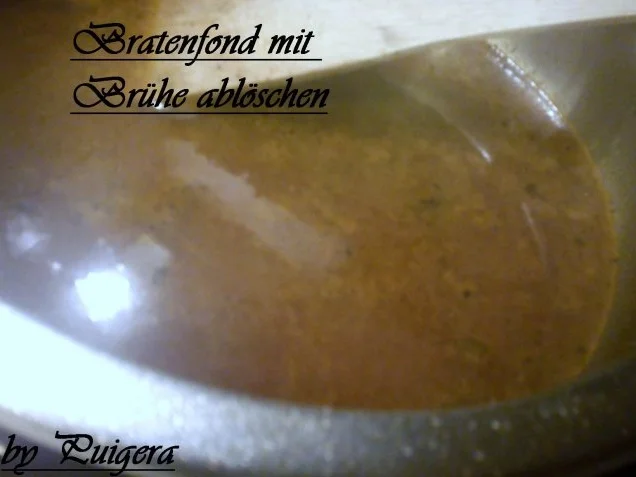 Rezept: Mein Schweinerückenbraten an Semmelknödel und Rotkohl Bild Nr. 3 Mein Schweinerückenbraten an Semmelknödel und Rotkohl - Rezept - Bild Nr. 3