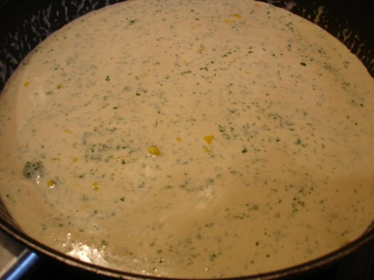 Gorgonzola-Sauce mit Nudeln - Rezept - Bild Nr. 14