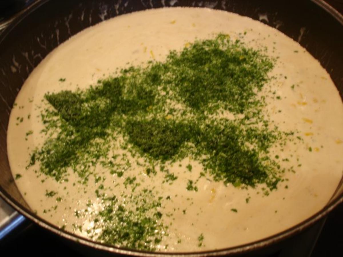 Gorgonzola-Sauce mit Nudeln - Rezept - Bild Nr. 13