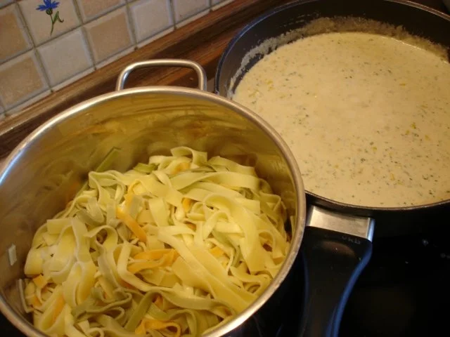 Gorgonzola-Sauce mit Nudeln - Rezept - Bild Nr. 20