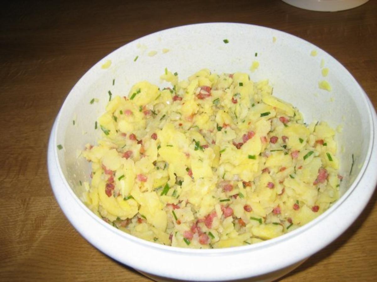 Kartoffelsalat mit Speck - Rezept mit Bild - kochbar.de