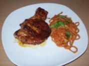Kotelett mit Nudeln - Männerküche ;-) - Rezept