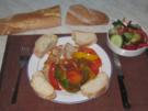 Schnitzel mit Paprikagemüse - Rezept