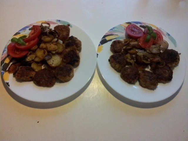 Boulette "BerlinArt" (Rind- und Schweinefleisch)  mit vielen gesunden Gewürzen - Rezept - Bild Nr. 4