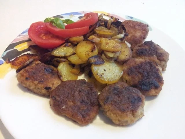 Boulette "BerlinArt" (Rind- und Schweinefleisch)  mit vielen gesunden Gewürzen - Rezept - Bild Nr. 2