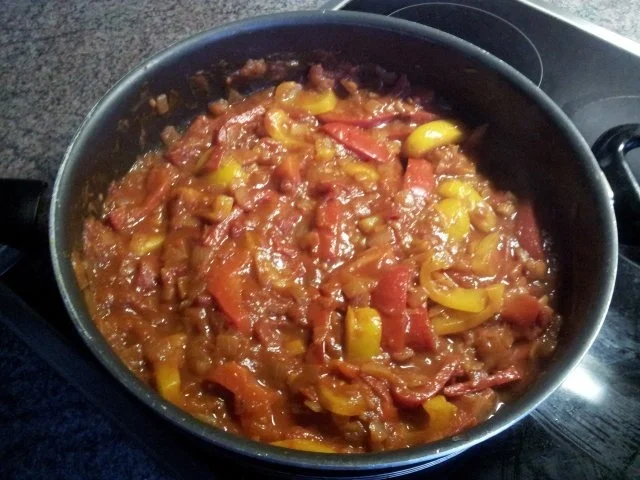 Rezept: Vegetarische Pasta - kosovarische Art Bild Nr. 3 Vegetarische Pasta - kosovarische Art - Rezept - Bild Nr. 3