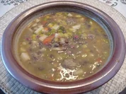 Suppen & Eintopf : Linsen mit Fleischklopse - Rezept