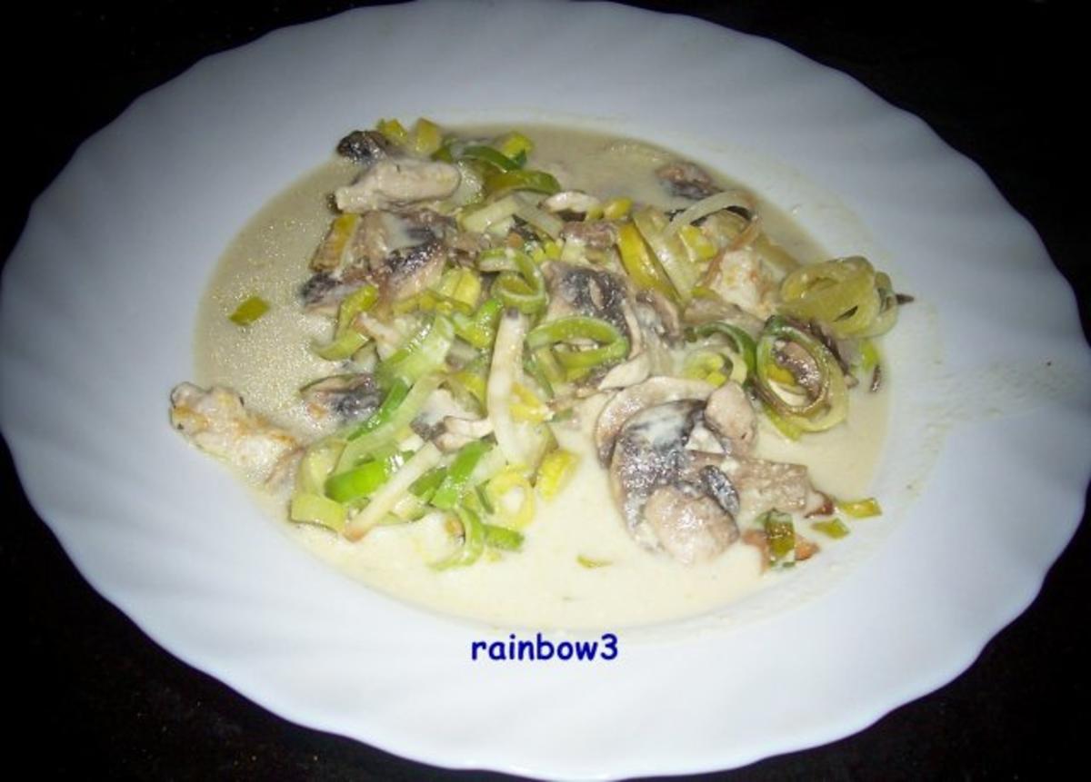 Kochen: Hähnchen-Pilz-Porree-Auflauf - Rezept Eingereicht von rainbow3