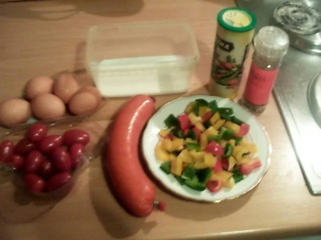 Buntes Rührei mit Parmesan - Rezept - Bild Nr. 3