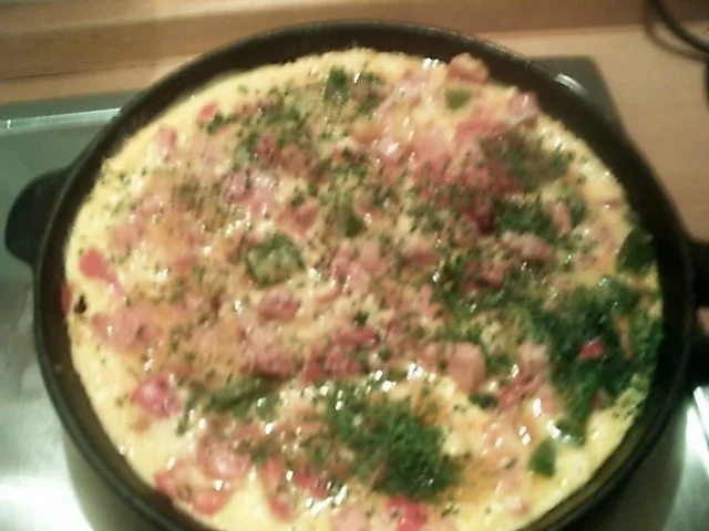 Buntes Rührei mit Parmesan - Rezept - Bild Nr. 2