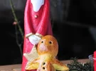 Adventskalender 6. Tag: Klosamännle (Nikolaus) aus Hefeteig - Rezept