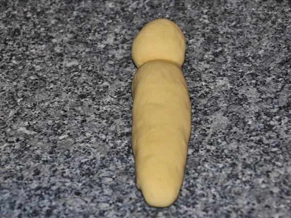 Adventskalender 6. Tag: Klosamännle (Nikolaus) aus Hefeteig - Rezept - Bild Nr. 8