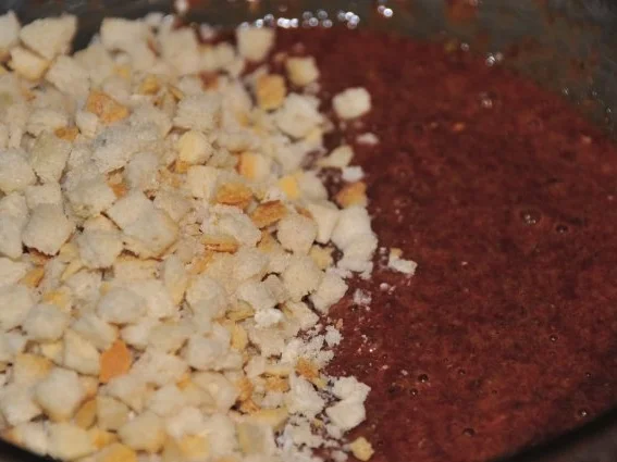 Adventskalender 19. Tag: gebackene Leberknödelsuppe - Rezept - Bild Nr. 4