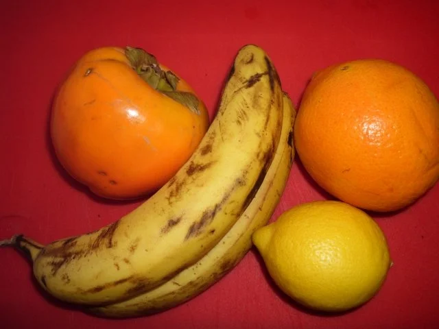 Rezept: Kaki-Bananen-Sorbet Bild Nr. 2 Kaki-Bananen-Sorbet - Rezept - Bild Nr. 2