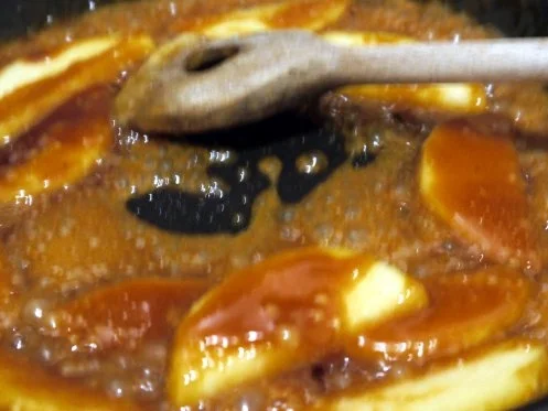 Maronencreme mit karamellisierten Apfelspalten - Rezept - Bild Nr. 7