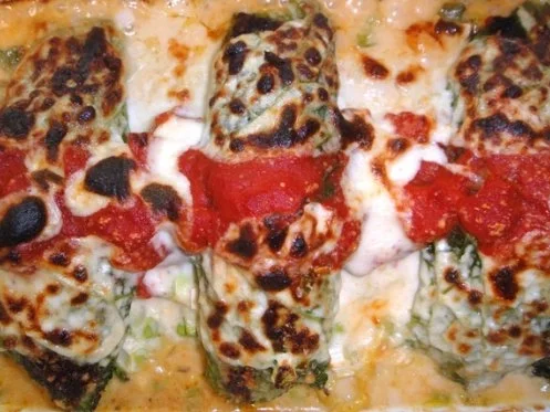 Wirsingrouladen auf seinem Gemüse gratiniert - Rezept - Bild Nr. 13