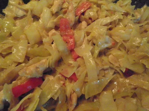 Hähnchen - Krautpfanne ... - Rezept - Bild Nr. 7