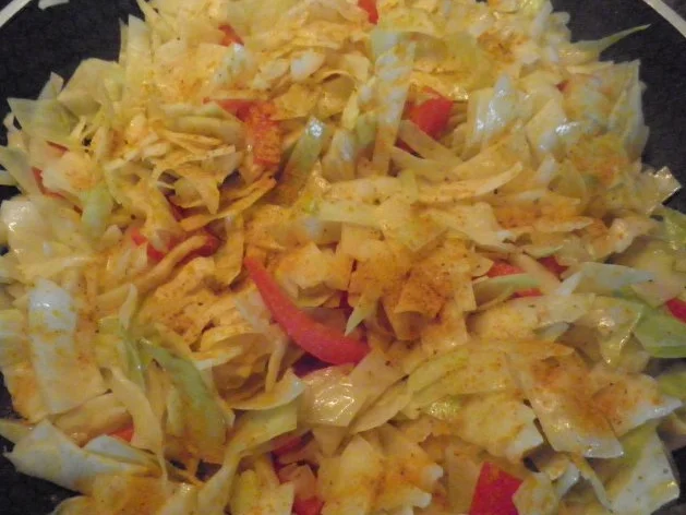 Hähnchen - Krautpfanne ... - Rezept - Bild Nr. 5