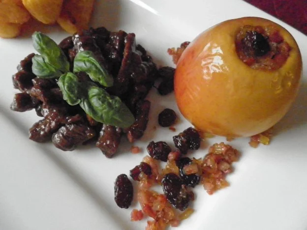 Geschnetzeltes - weihnachtlich angehaucht ... - Rezept