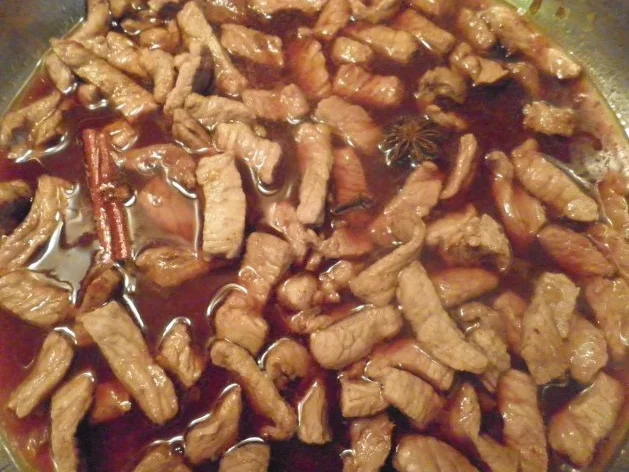 Geschnetzeltes - weihnachtlich angehaucht ... - Rezept - Bild Nr. 5