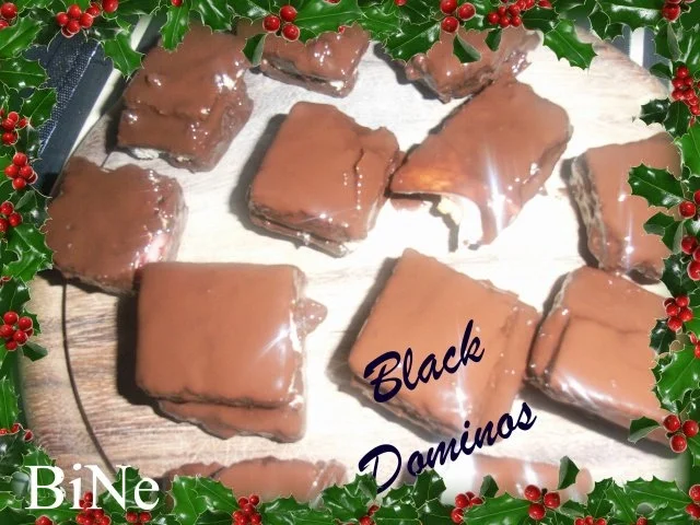 Rezept: BiNe` S BLACK & WHITE DOMINOS Bild Nr. 7 BiNe` S BLACK & WHITE DOMINOS - Rezept - Bild Nr. 7