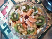 Adventlicher Obstsalat mit Biss - Rezept