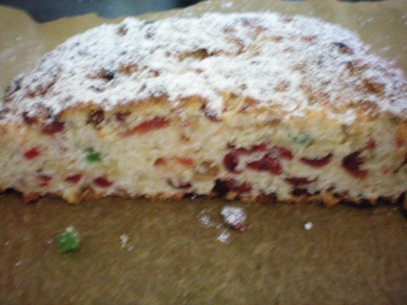 Stollen Mandel Cranberry - einfach - 338 kcal/100g