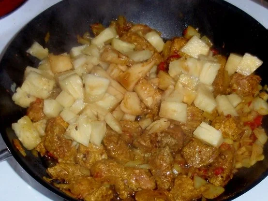 Rezept: Ananas-Curry-Filet mit Basmatireis Bild Nr. 5 Ananas-Curry-Filet mit Basmatireis - Rezept - Bild Nr. 5