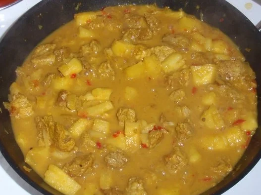 Rezept: Ananas-Curry-Filet mit Basmatireis Bild Nr. 7 Ananas-Curry-Filet mit Basmatireis - Rezept - Bild Nr. 7