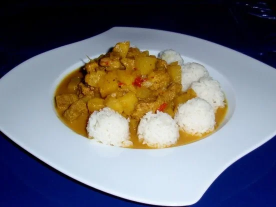 Rezept: Ananas-Curry-Filet mit Basmatireis Bild Nr. 8 Ananas-Curry-Filet mit Basmatireis - Rezept - Bild Nr. 8