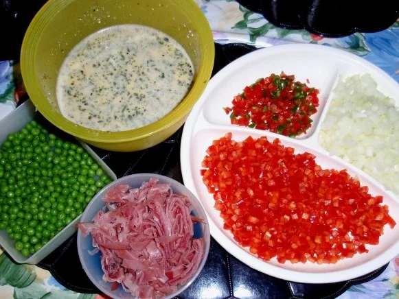 Bunte Gemüsefrittata - Rezept - Bild Nr. 3