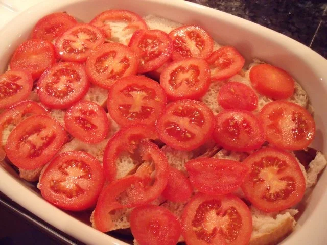 Rezept: Gemüse-Fladenbrot-Moussaka Bild Nr. 2 Gemüse-Fladenbrot-Moussaka - Rezept - Bild Nr. 2