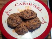 "KEKSE" Cashew-Schoko-Cookies - Rezept