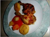 Rezept: Knuspriges Hendl mit sรผร-saurer Sauce, dazu Smilies Knuspriges Hendl mit sรผร-saurer Sauce, dazu Smilies - Rezept